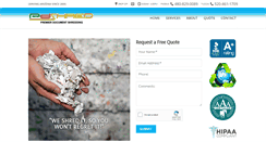 Desktop Screenshot of pdshred.com